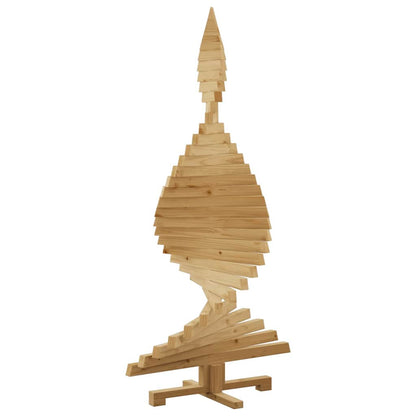 Kerstbomen met standaard Bruin 150 cm Massief grenenhout