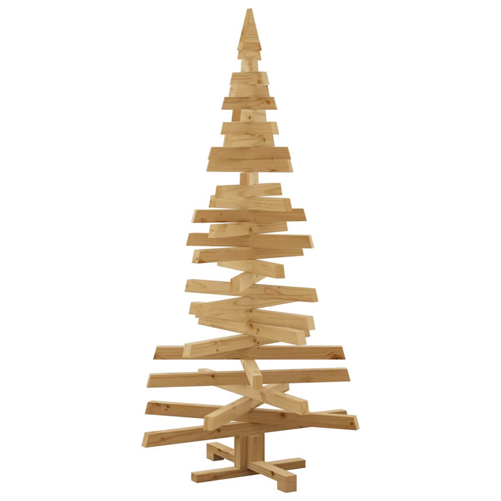 Kerstbomen met standaard Bruin 150 cm Massief grenenhout