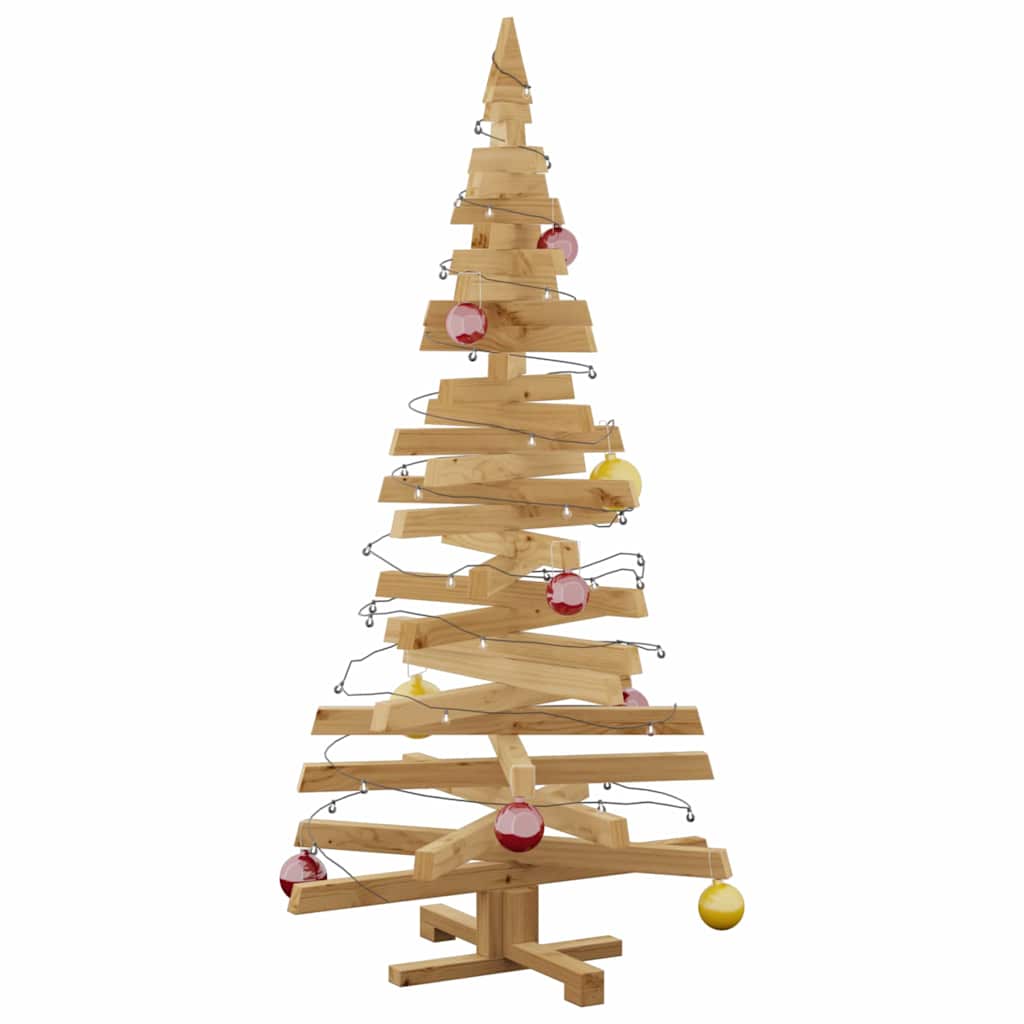 Kerstbomen met standaard Bruin 150 cm Massief grenenhout