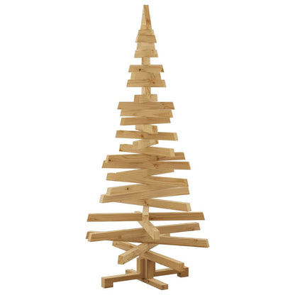 Kerstbomen met standaard Bruin 150 cm Massief grenenhout