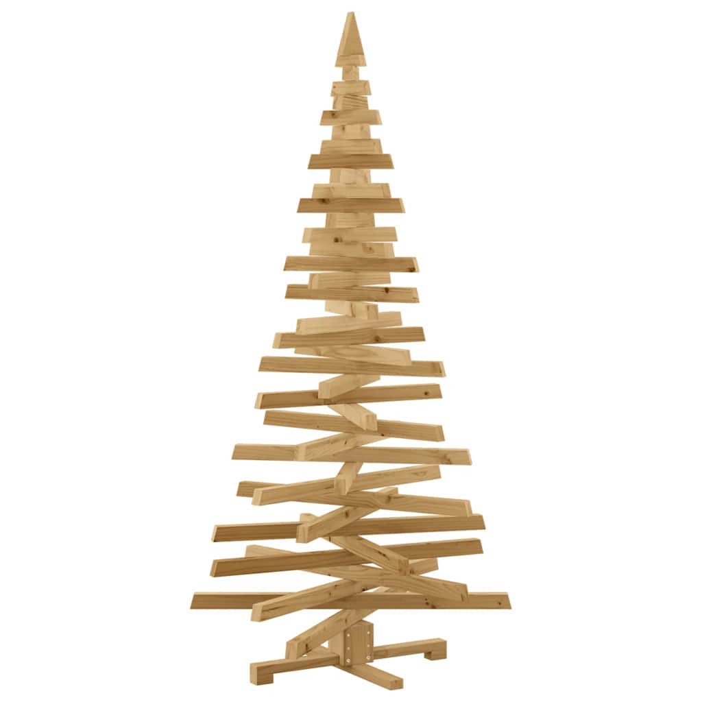 Kerstbomen met standaard Bruin 180 cm Massief grenenhout