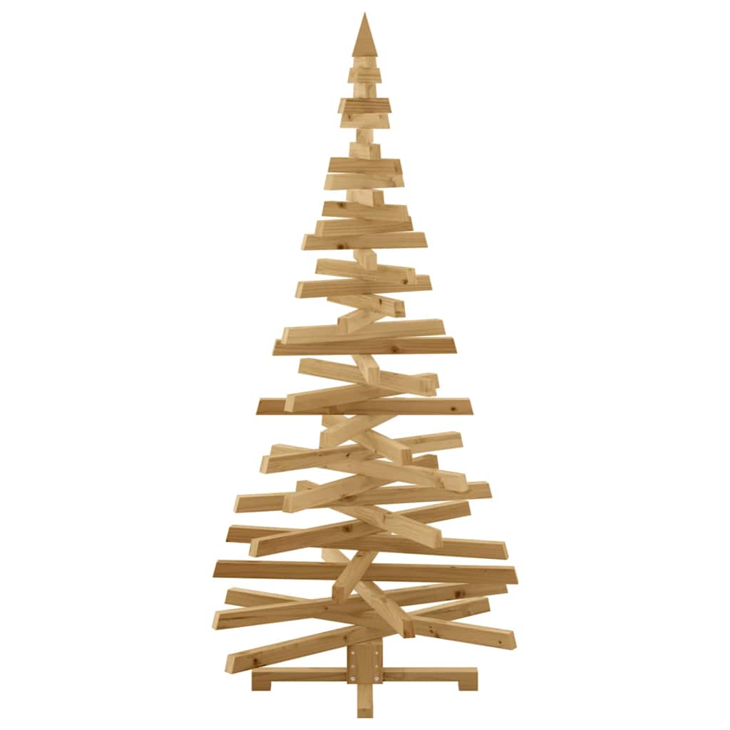 Kerstbomen met standaard Bruin 180 cm Massief grenenhout