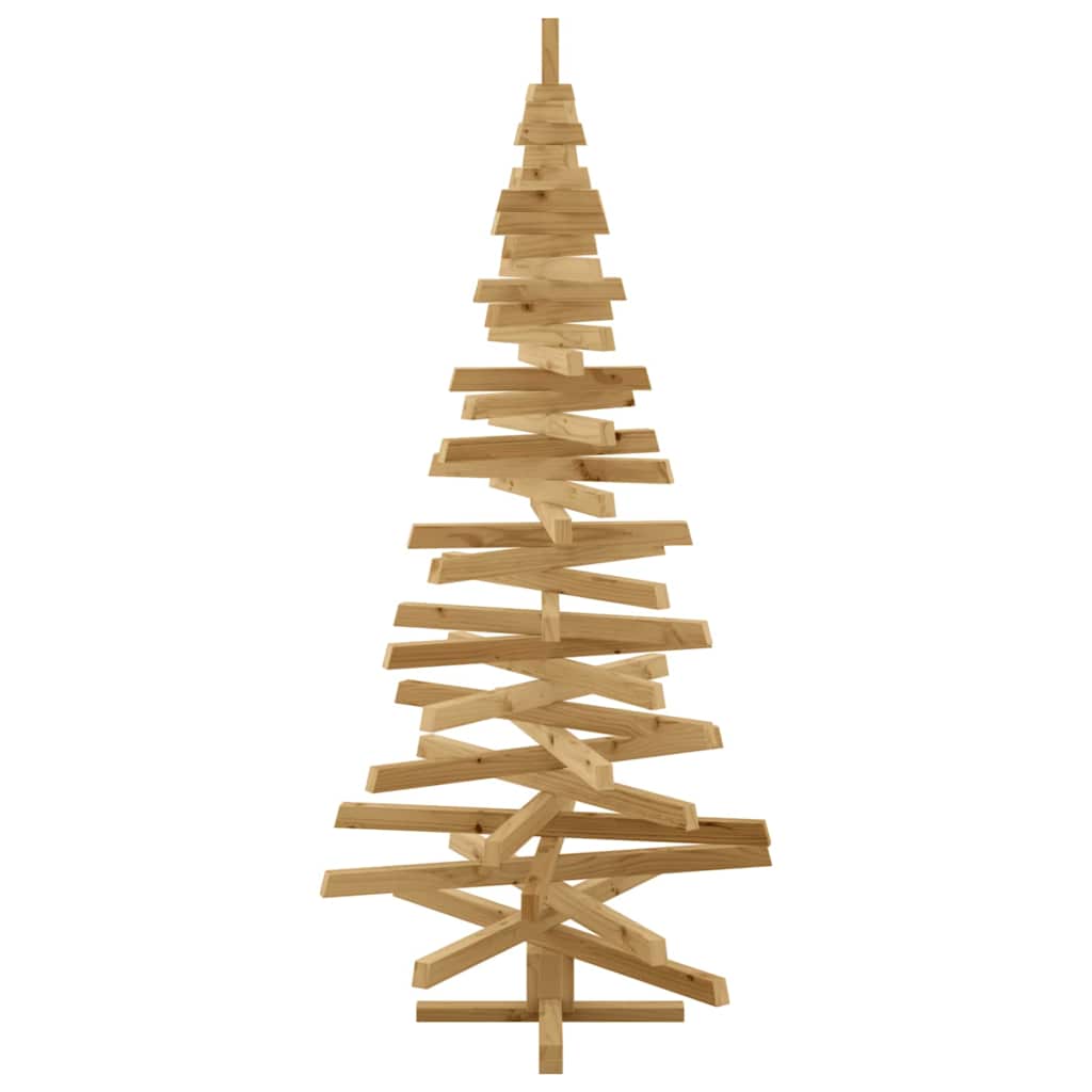 Kerstbomen met standaard Bruin 180 cm Massief grenenhout