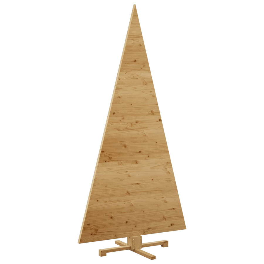 Kerstbomen met standaard Bruin 210 cm Massief grenenhout