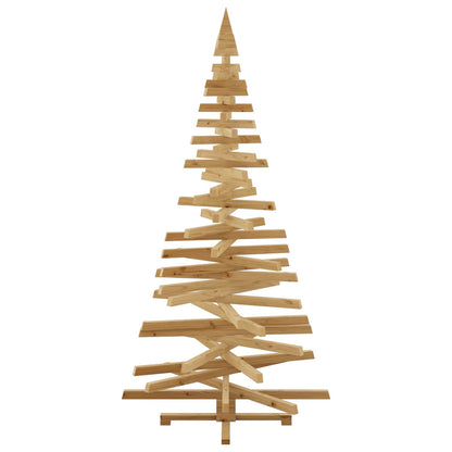 Kerstbomen met standaard Bruin 210 cm Massief grenenhout
