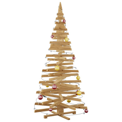 Kerstbomen met standaard Bruin 210 cm Massief grenenhout