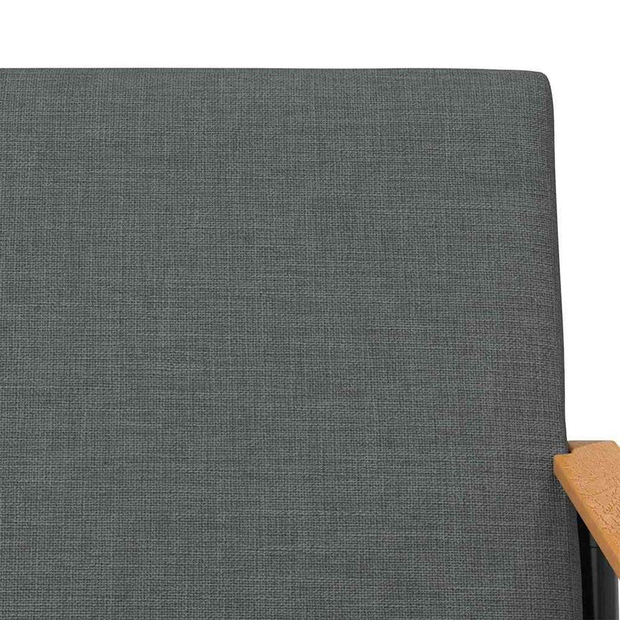 Fauteuil Donkergrijs 59 x 75 x 78 cm Stof