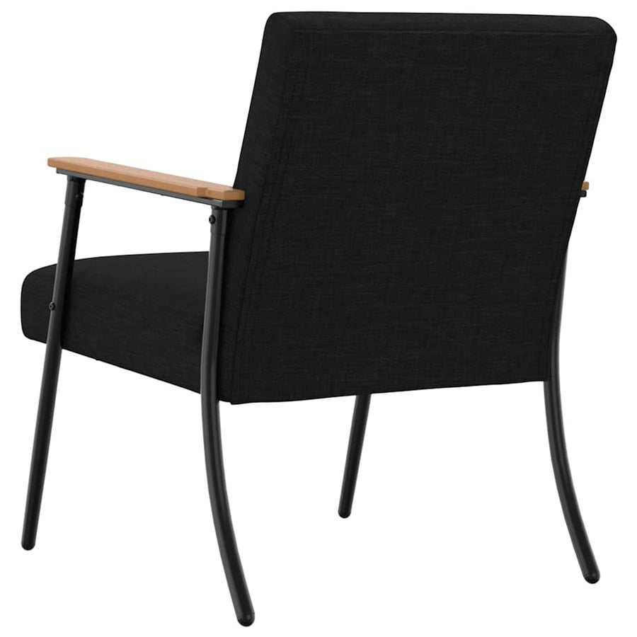 Fauteuil Zwart 59 x 75 x 78 cm Stof