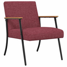 Fauteuil Wijnrood 59 x 75 x 78 cm Stof
