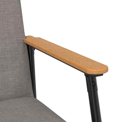 Fauteuil Taupe 59 x 75 x 78 cm Stof