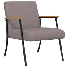 Fauteuil Taupe 59 x 75 x 78 cm Stof