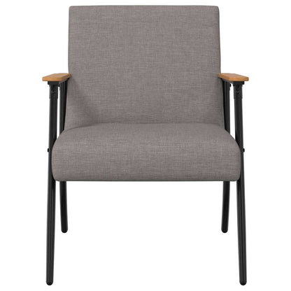 Fauteuil Taupe 59 x 75 x 78 cm Stof