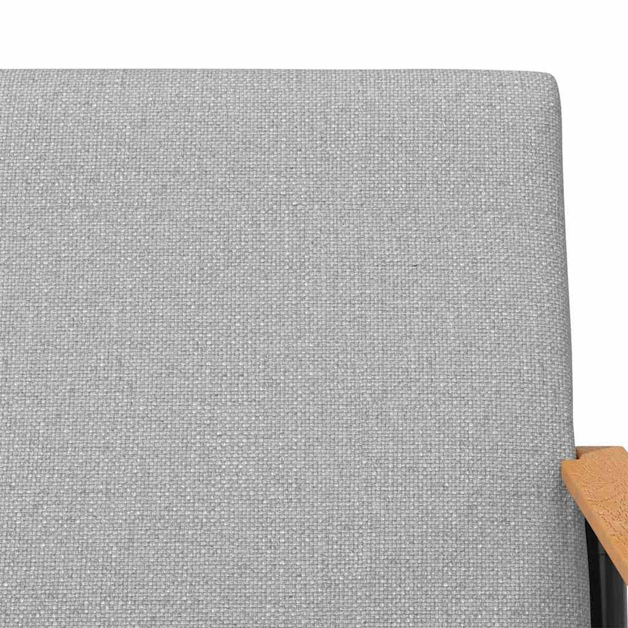 Fauteuil Wolkengrijs 59 x 75 x 78 cm Stof