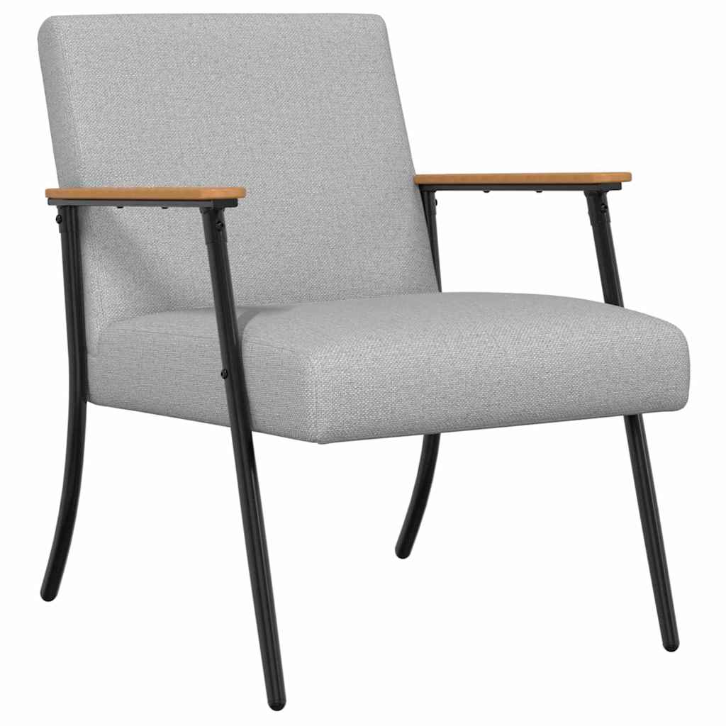 Fauteuil Wolkengrijs 59 x 75 x 78 cm Stof