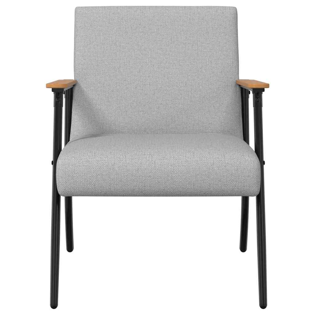 Fauteuil Wolkengrijs 59 x 75 x 78 cm Stof