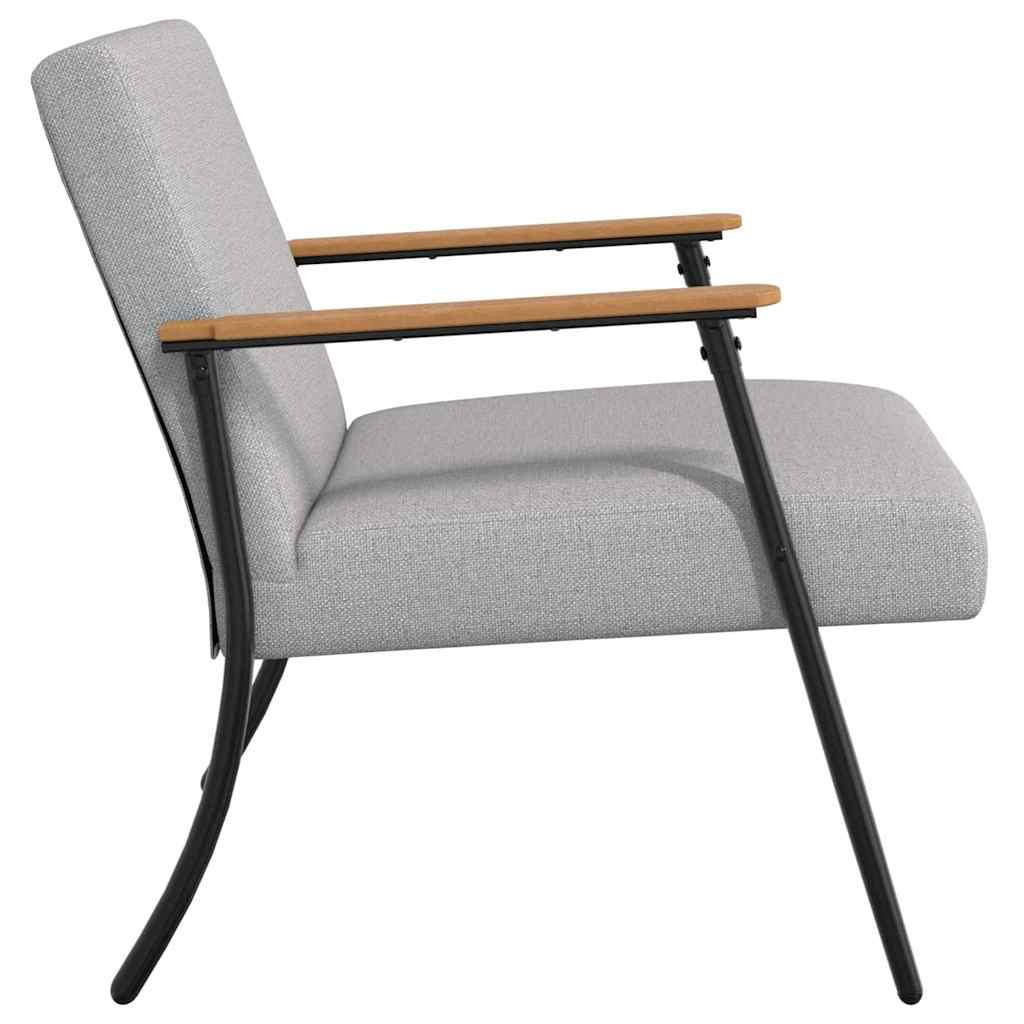 Fauteuil Wolkengrijs 59 x 75 x 78 cm Stof