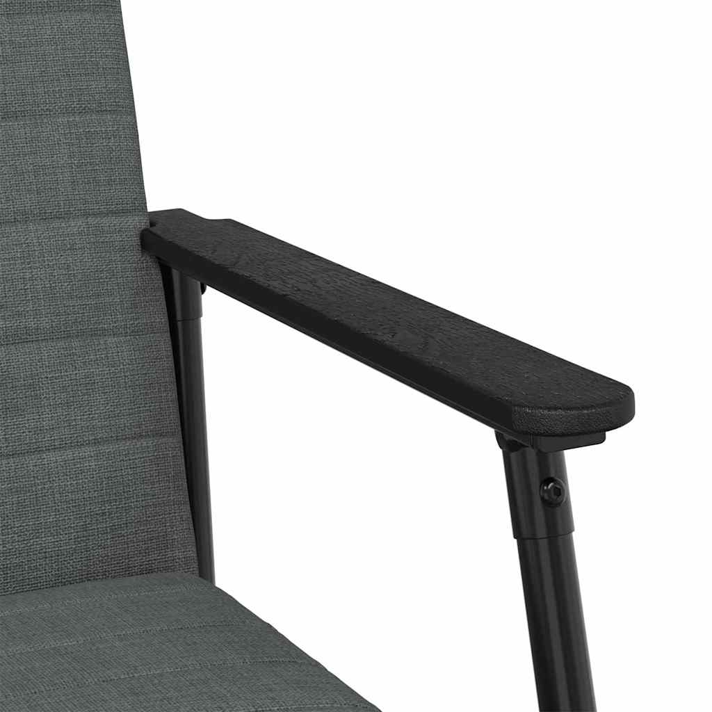 Fauteuil Donkergrijs 59 x 75 x 78 cm Stof