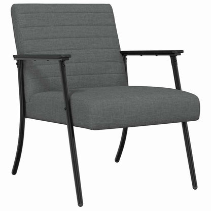 Fauteuil Donkergrijs 59 x 75 x 78 cm Stof