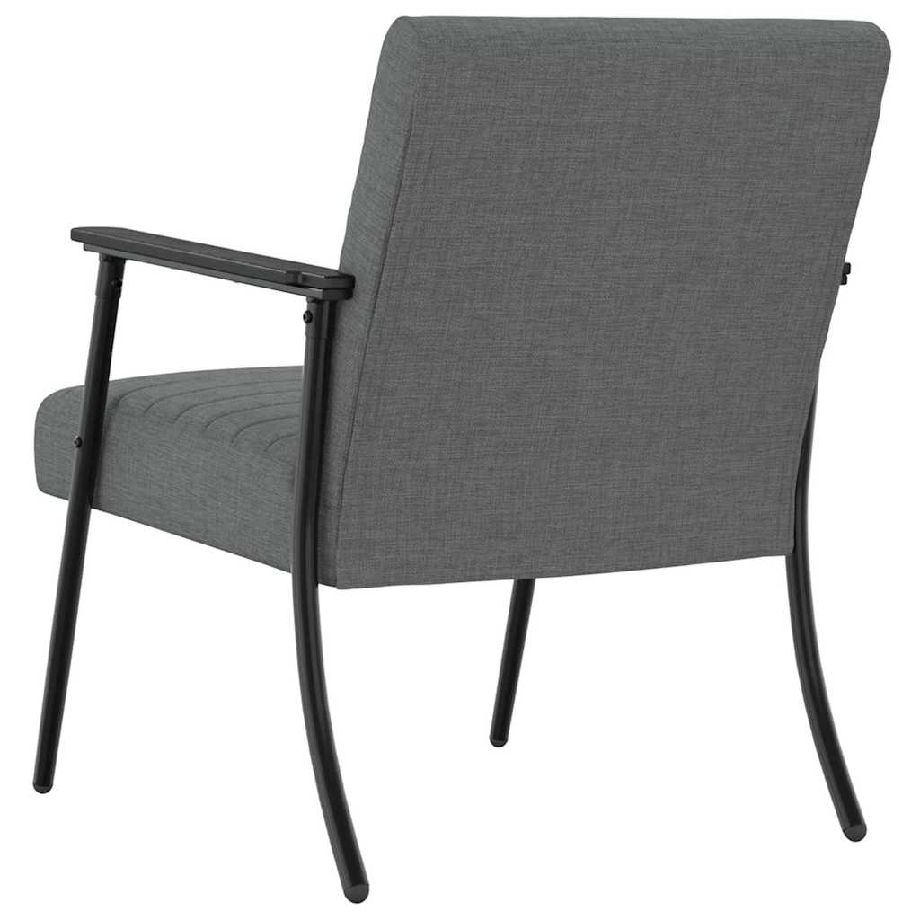 Fauteuil Donkergrijs 59 x 75 x 78 cm Stof