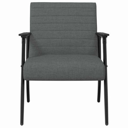 Fauteuil Donkergrijs 59 x 75 x 78 cm Stof