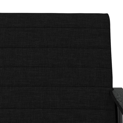 Fauteuil Zwart 59 x 75 x 78 cm Stof
