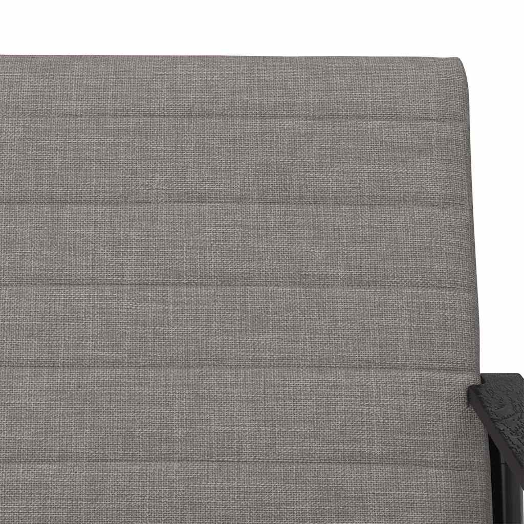 Fauteuil Taupe 59 x 75 x 78 cm Stof
