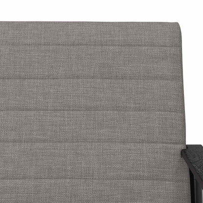 Fauteuil Taupe 59 x 75 x 78 cm Stof