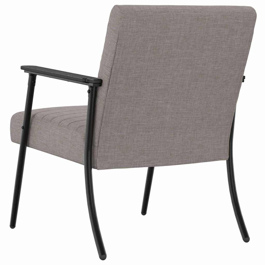 Fauteuil Taupe 59 x 75 x 78 cm Stof