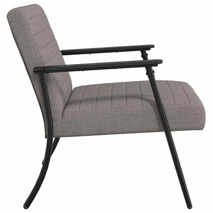 Fauteuil Taupe 59 x 75 x 78 cm Stof
