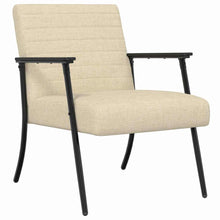 Fauteuil Crème 59 x 75 x 78 cm Stof