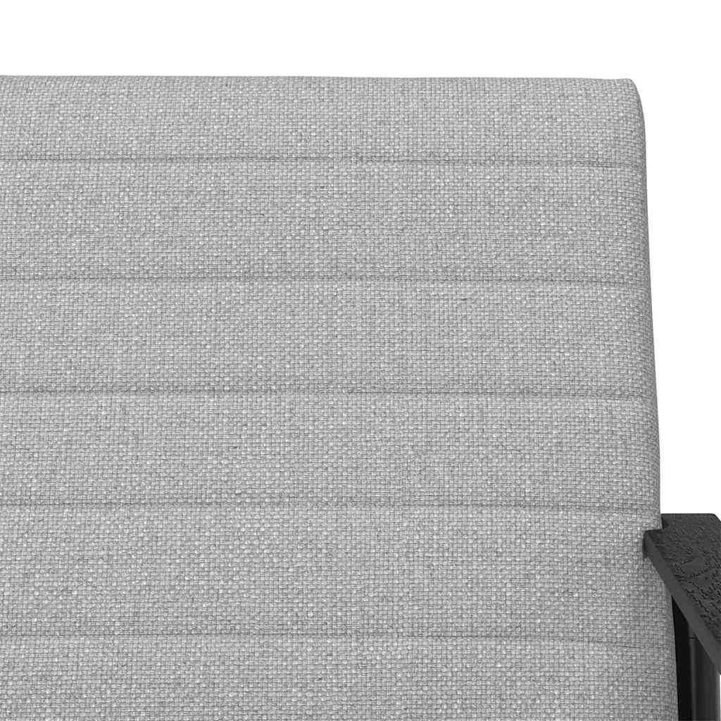 Fauteuil Wolkengrijs 59 x 75 x 78 cm Stof