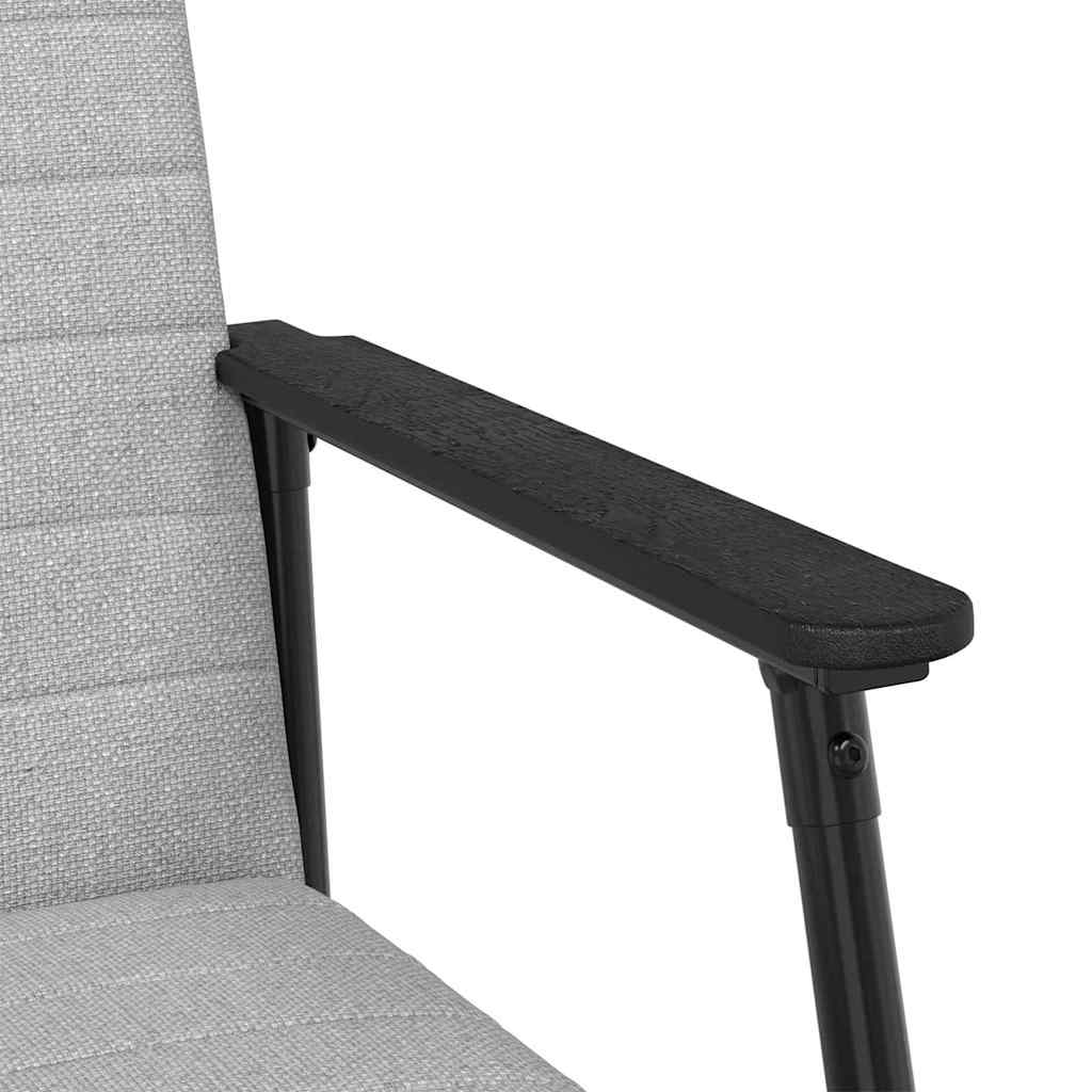 Fauteuil Wolkengrijs 59 x 75 x 78 cm Stof