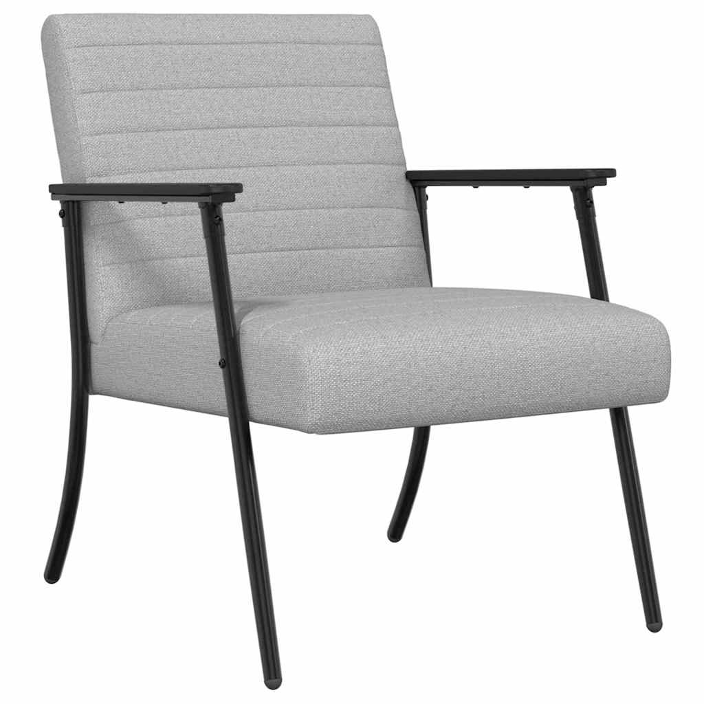 Fauteuil Wolkengrijs 59 x 75 x 78 cm Stof
