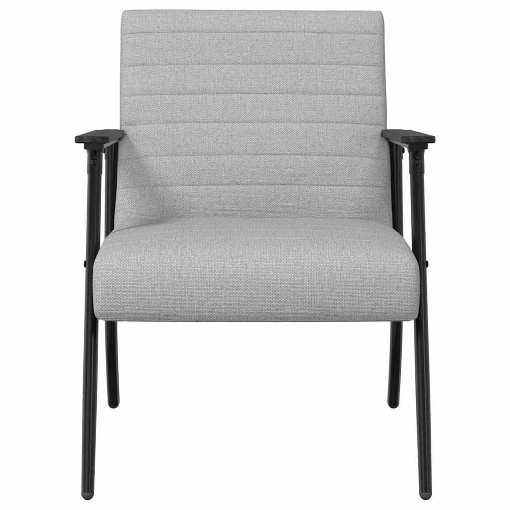 Fauteuil Wolkengrijs 59 x 75 x 78 cm Stof