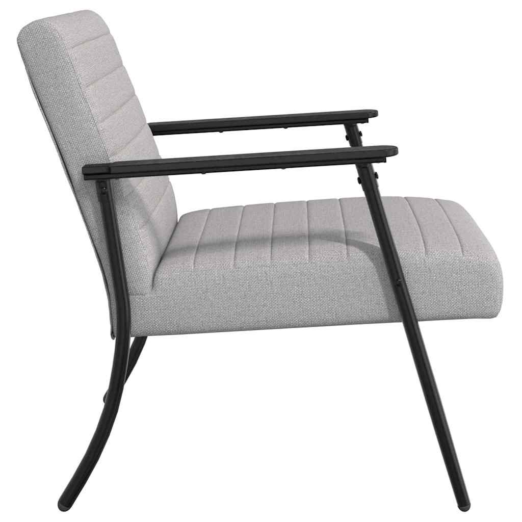 Fauteuil Wolkengrijs 59 x 75 x 78 cm Stof
