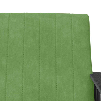 Fauteuil Lichtgroen 59 x 75 x 78 cm Fluweel