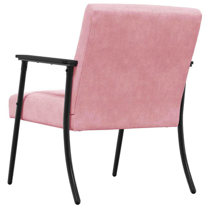 Fauteuil Roze 59 x 75 x 78 cm Fluweel