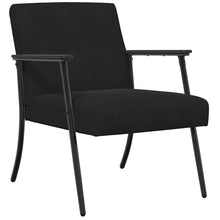 Fauteuil Zwart 59 x 75 x 78 cm Fluweel