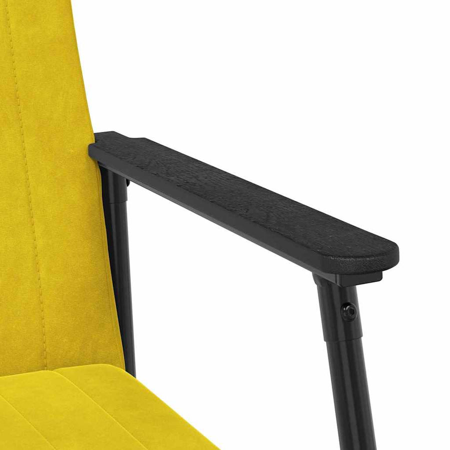 Fauteuil Geel 59 x 75 x 78 cm Fluweel