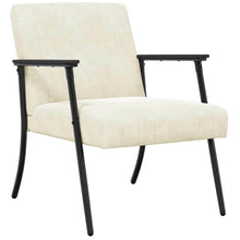Fauteuil Crème 59 x 75 x 78 cm Fluweel