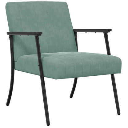 Fauteuil Zeegroen 59 x 75 x 78 cm Fluweel