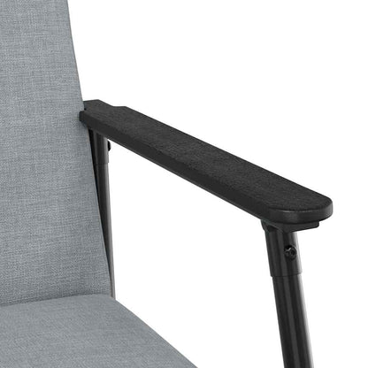 Fauteuil Lichtgrijs 59 x 75 x 78 cm Stof