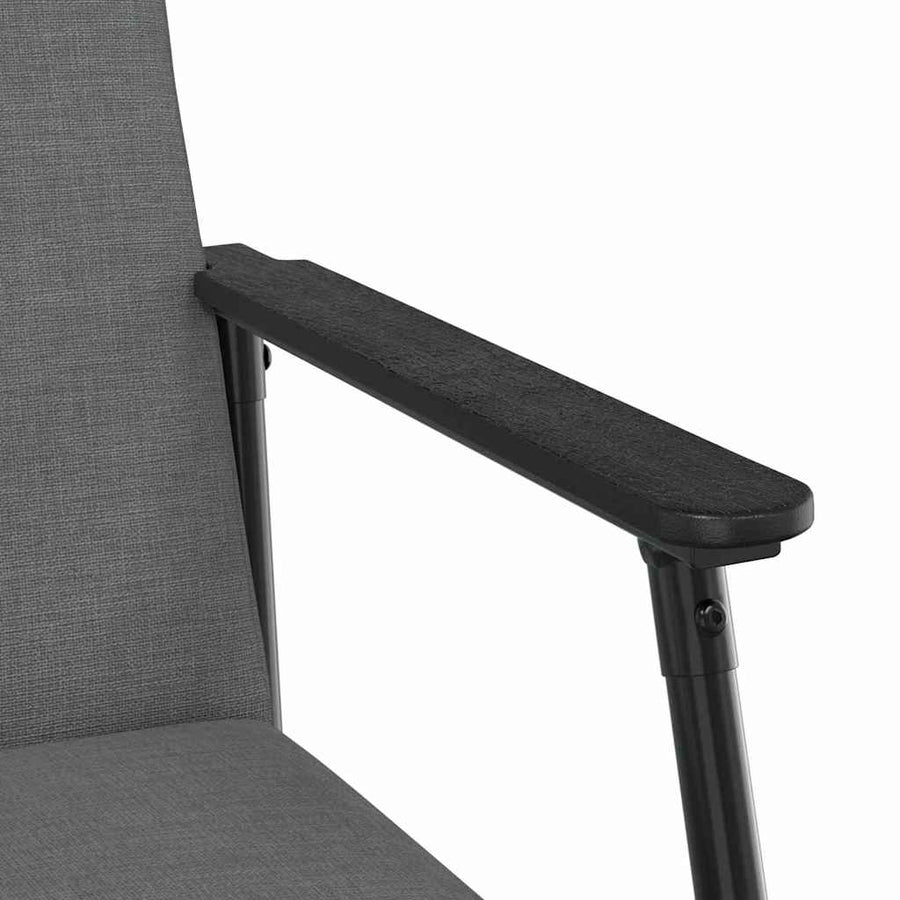 Fauteuil Donkergrijs 59 x 75 x 78 cm Stof