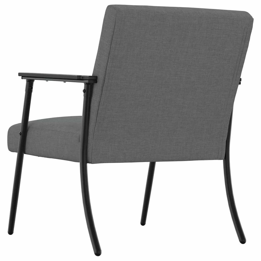 Fauteuil Donkergrijs 59 x 75 x 78 cm Stof