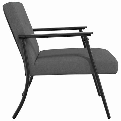 Fauteuil Donkergrijs 59 x 75 x 78 cm Stof