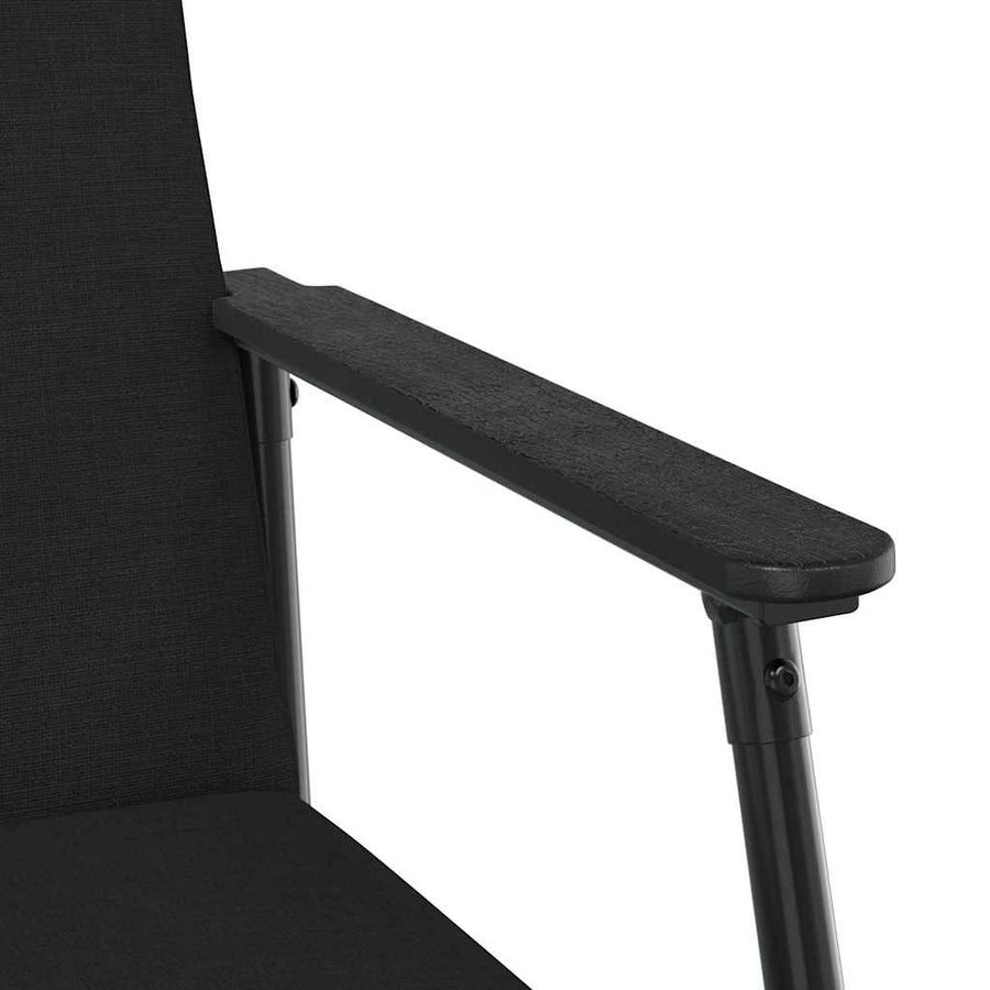 Fauteuil Zwart 59 x 75 x 78 cm Stof