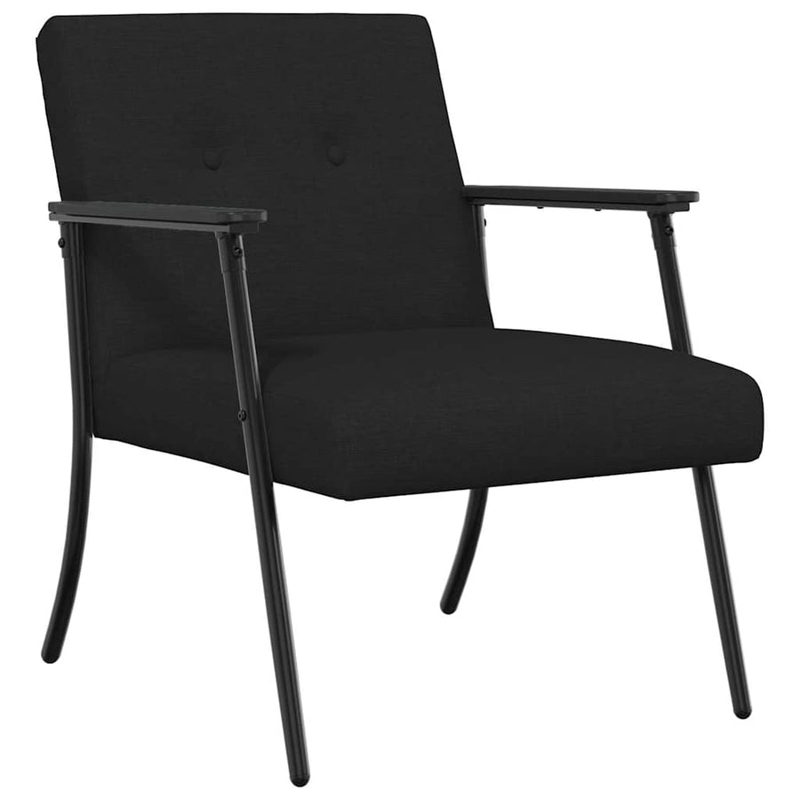 Fauteuil Zwart 59 x 75 x 78 cm Stof