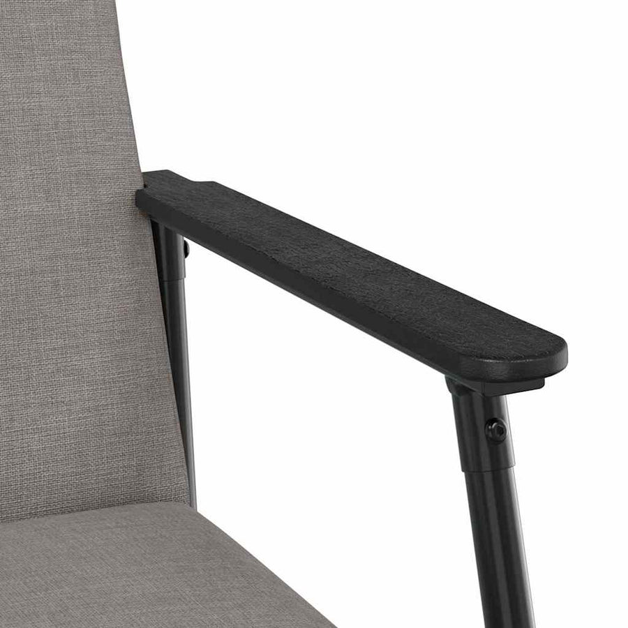 Fauteuil Taupe 59 x 75 x 78 cm Stof