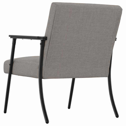 Fauteuil Taupe 59 x 75 x 78 cm Stof