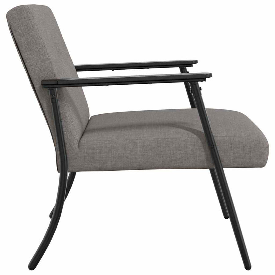 Fauteuil Taupe 59 x 75 x 78 cm Stof